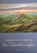 Segenswünsche zum Geburstag